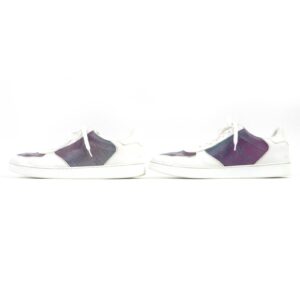 LOUIS VUITTON sneakers leather White Aurora Color Rivoli line 8.5 | Luna Bags