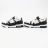 LOUIS VUITTON sneakers 1AC2A9 Denim, Leather White black LV Trainer Line 36.5 | Luna Bags - Image 2