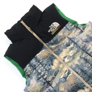 GUCCI Down vest 663762 Nylon multicolor M | Luna Bags