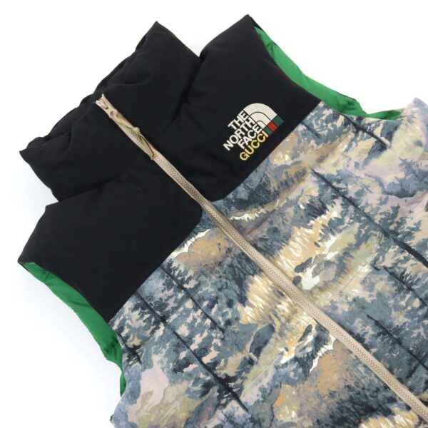 GUCCI Down vest 663762 Nylon multicolor M | Luna Bags