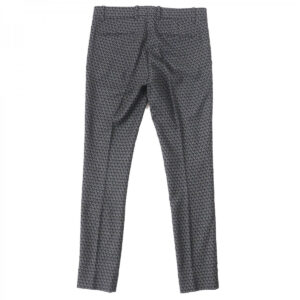 GUCCI Pants 367794 Outer: 55% wool, Outer: 44% rayon, Outer: 1% polyurethane, Lining: 67% rayon, Lining: 33% polyester Black Grey Women 38 Used | Luna Bags
