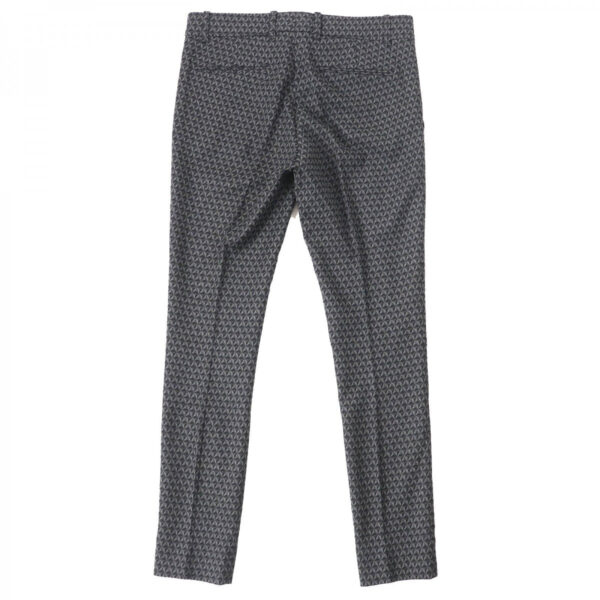 GUCCI Pants 367794 Outer: 55% wool, Outer: 44% rayon, Outer: 1% polyurethane, Lining: 67% rayon, Lining: 33% polyester Black Grey Women 38 Used | Luna Bags