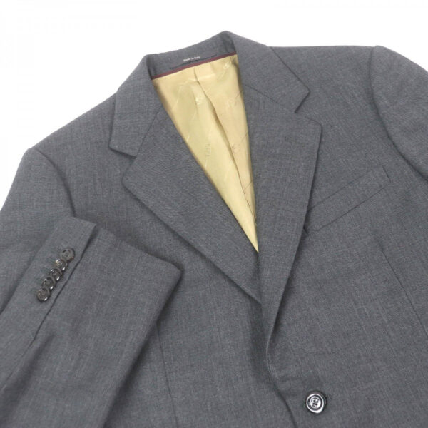 GUCCI tailored jacket 625378 wool gray 50 | Luna Bags