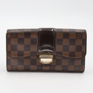 Louis Vuitton Sistina Damier Ebene GM Wallet LV-W0106P-0143 | Luna Bags