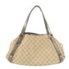 GUCCI Abbey GG Canvas Leather Tote Hand Bag Beige 130736 | Luna Bags - Image 22