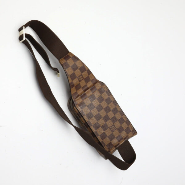 LOUIS VUITTON Sling bag N51994 Damier canvas Brown Waist pouch Damier Geronimos unisex(Unisex) Used | Luna Bags