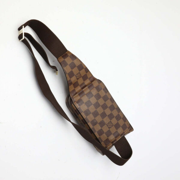 LOUIS VUITTON Sling bag N51994 Damier canvas Brown Waist pouch Damier Geronimos unisex(Unisex) Used | Luna Bags