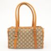 GUCCI Abbey GG Canvas Leather Mini Boston Bag Beige Orange 130942 | Luna Bags - Image 2