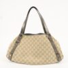 GUCCI Abbey GG Canvas Leather Tote Hand Bag Beige 130736 | Luna Bags - Image 2