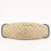 GUCCI Abbey GG Canvas Leather Tote Hand Bag Beige 130736 | Luna Bags - Image 5