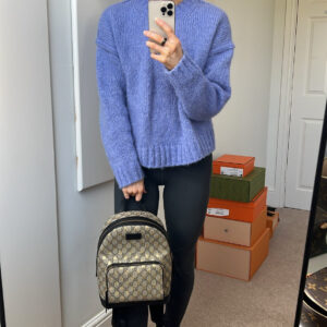 Gucci Supreme Bee Small Backpack | Luna Bags