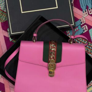 Gucci - Sac Sylvie GM rose | Luna Bags