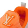 LOUIS VUITTON sneakers 1A4TRK knit Orange LV logo VNR Line mens 6 Used | Luna Bags - Image 14