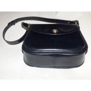 Gucci Vintage Pursesdesigner Purses Midnight Blueblack Leather Hobo Bag | Luna Bags