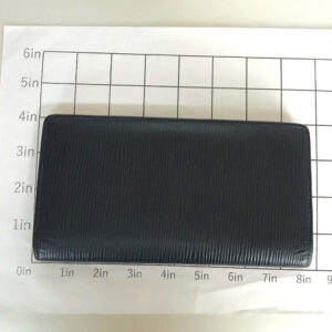 LOUIS VUITTON Long Wallet Purse  M67911 Epi Leather Blue Marine Portefeuille Plaza LV Circle | Luna Bags