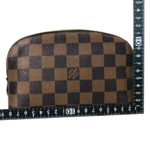 LOUIS VUITTON Pouch N47516 Damier canvas Brown Pochette Cosmetic | Luna Bags