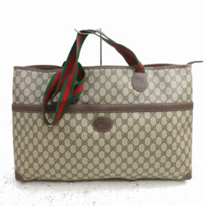 Gucci Tote Bag Beige PVC (SHC1-14532) | Luna Bags