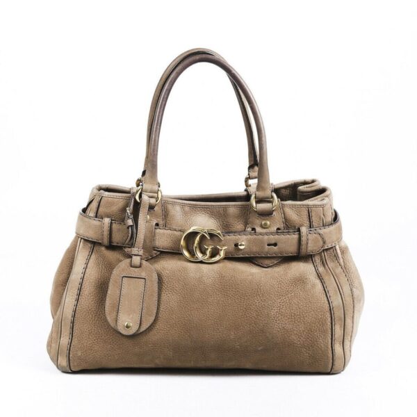 Gucci Medium GG Running Nubuck Suede Tote Bag | Luna Bags