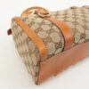 GUCCI Abbey GG Canvas Leather Mini Boston Bag Beige Orange 130942 | Luna Bags - Image 10