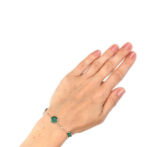 LOUIS VUITTON Colour Blossom BB Multi Motifs Bracelet Malachite | Luna Bags