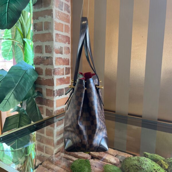 LOUIS VUITTON Hampstead Damier Ebene GM Shoulder Bag | Luna Bags
