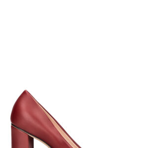 GUCCI Horsebit Block Heel Pumps Red | Luna Bags
