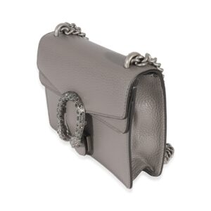 Gucci Grey Leather Mini Dionysus | Luna Bags