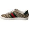 Gucci Ace Web Gg Supreme Canvas & Leather Sneaker | Luna Bags - Image 2
