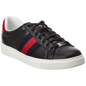 Gucci Ace Leather Sneaker | Luna Bags