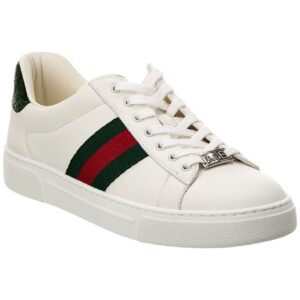 Gucci Ace Leather Sneaker | Luna Bags