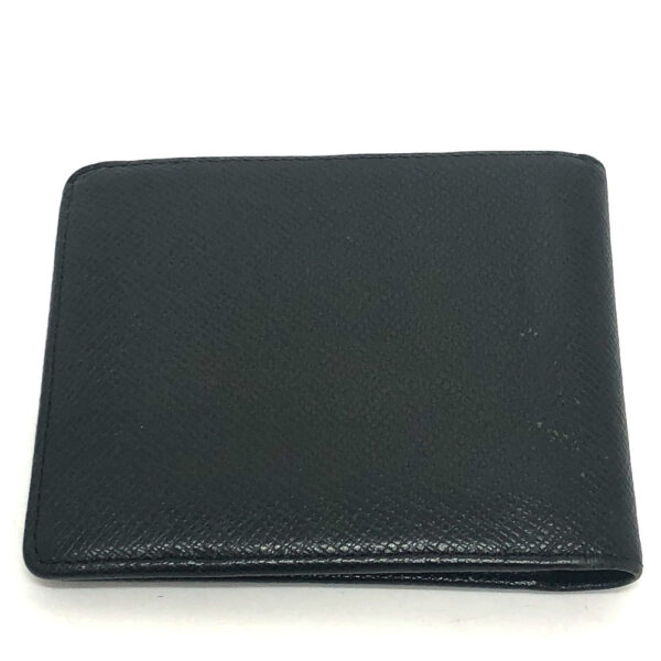 LOUIS VUITTON Folded wallet M30462 Taiga Leather black Porte Billets・Cartes Crdit | Luna Bags