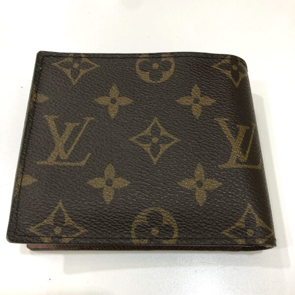 LOUIS VUITTON Folded wallet M62288 Monogram canvas Brown logo Portefeuille Marco NM Women Used | Luna Bags