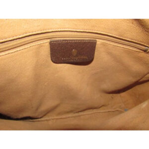 Gucci Vintage Pursesdesigner Purses Shades Of Brown Large G Logo Print Coated Canvas And Leather Wit | Luna Bags