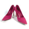 LOUIS VUITTON pumps suede pink LV circle logo High heels 34 1/2 | Luna Bags - Image 12