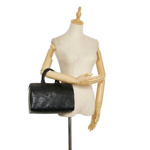 LOUIS VUITTON Epi Speedy 25 Black | Luna Bags