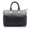 LOUIS VUITTON Epi Speedy 25 Black | Luna Bags - Image 10