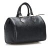 LOUIS VUITTON Epi Speedy 25 Black | Luna Bags - Image 4