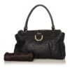 Gucci Abbey D-Ring Tote Bag Black | Luna Bags - Image 9
