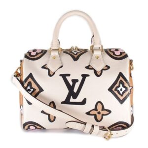 Louis Vuitton Speedy 25 Bandouliere Bag Wild at Heart Monogram Giant | Luna Bags