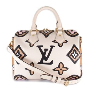 Louis Vuitton Speedy 25 Bandouliere Bag Wild at Heart Monogram Giant | Luna Bags