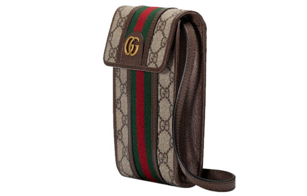 GUCCI Ophidia Mini-Sized Single-Shoulder Bag Brown 625757-96IWT-8745 | Luna Bags