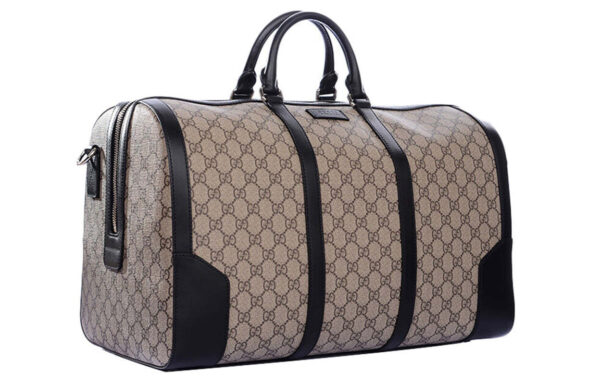 GUCCI Logo Canvas Large Capacity travel handbag Unisex / / Black 406380-KHN7N-9772 | Luna Bags