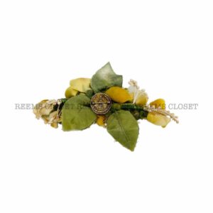 GUCCI Yellow & Beige Flower Brooch | Luna Bags