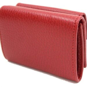 GUCCI Trifold Wallet GG Marmont 523277 Red Leather Ladies | Luna Bags
