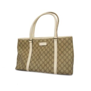 Gucci Tote Bag 114595 Women's GG Supreme Tote Bag Beige,White | Luna Bags