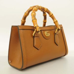GUCCI  Bamboo 2way Bag Diana 735153 Women's Handbag,Shoulder Bag Brown | Luna Bags