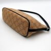 GUCCI 07198 Accessory Pouch Cosmetic Camel x Dark Brown GG Canvas Women's | Luna Bags - Image 6
