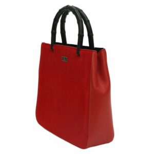 GUCCI Bamboo Handbag 002/1061 Red Ladies | Luna Bags