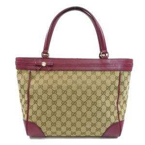 Gucci 257061 GG Tote Bag Canvas / Leather Women's GUCCI | Luna Bags