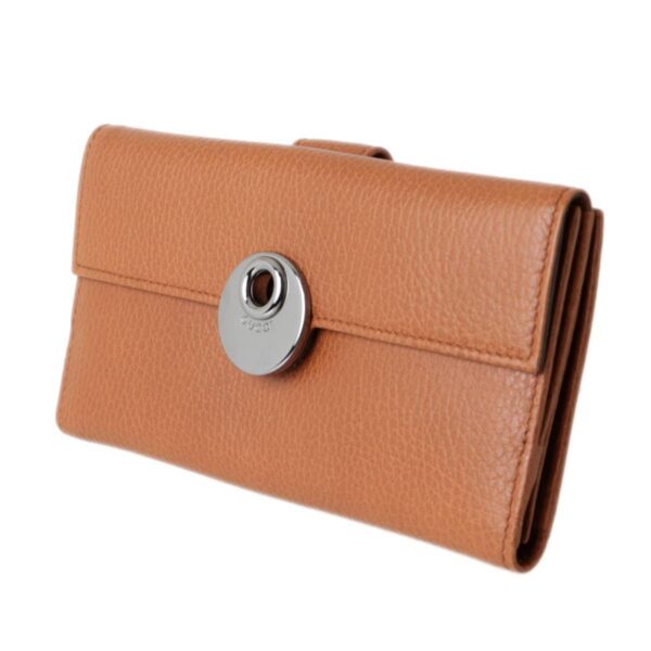 GUCCI / Gucci W hook wallet long outlet brown 231835 0416 | Luna Bags